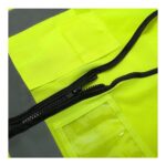 Reflective Safety Vest High Visibility Class 2 Vest with 6 Pockets - Image 4