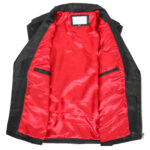 GENUINE RED STYLE REAL LEATHER MOTORCYCLE JACKET - Image 6