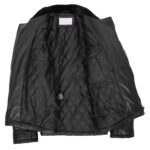 Mens Real Leather Biker Jacket Cafe Racer Style Ron - Image 5