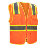 Sparkle Hi-Vis Executive Vest Yellow With Zipper with Dedo Sports - Image 2