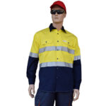 Originals Closed Front Vented Drill Work Shirt Tape - Image 2