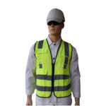 EMPIRAL BRIGHT ID Four Pocket Hi Vis Vest ID Pocket - Image 2