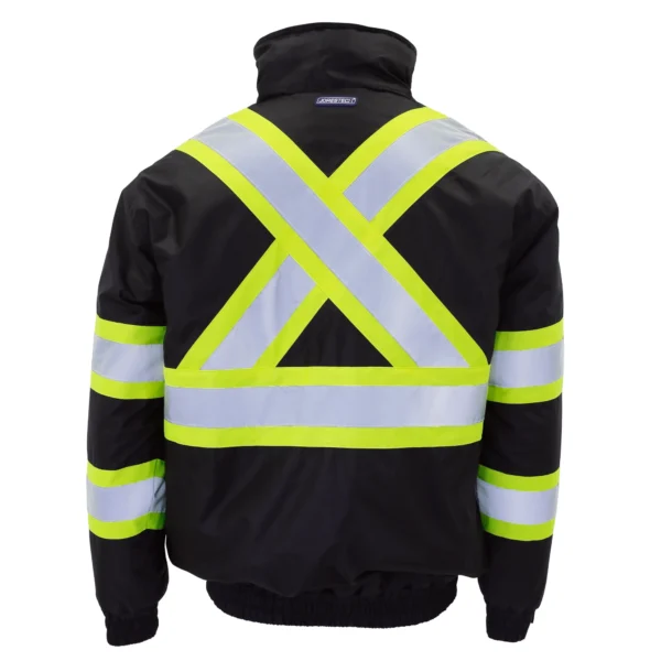 Hi-Vis Safety Bomber Jacket Two-Toned ANSI Class 3