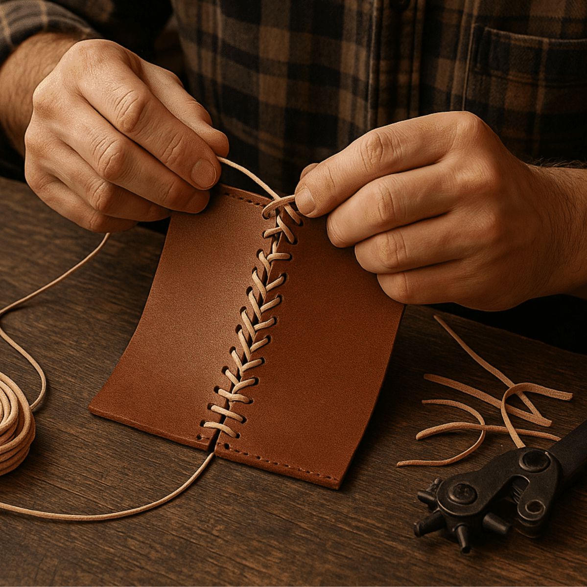 STRAP, LACE & EDGE SKIVING Strap - Lace & Edge Skiving - Image 1