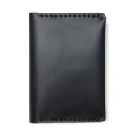 Leather Passport Holder - Black - Image 3