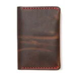 Leather Passport Holder - Heritage Brown - Image 3