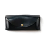 Leather Sunglasses Case - Black