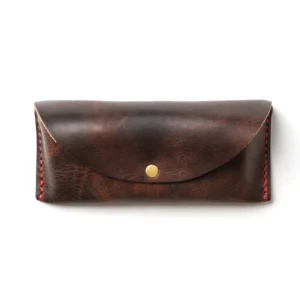 Leather Sunglasses Case - Heritage Brown