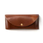 Leather Sunglasses Case - Natural