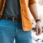 1.5" Universal Leather Belt - Heritage Brown - Image 5