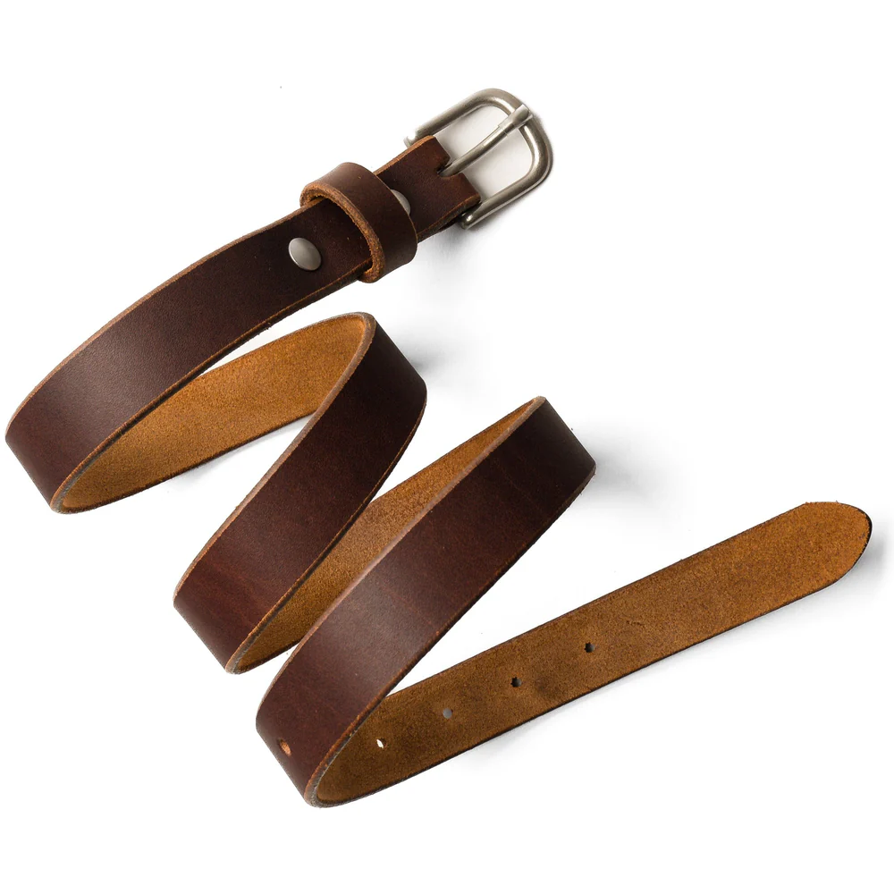 leather-belt-1-dedo-leather (17) 1" Essential Leather Belt - Heritage Brown