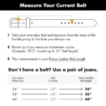 1" Essential Leather Belt - Natural