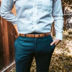 1" Handcrafted Conway Belt - Natural - Image 5