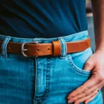 1" Women's Conway Belt - English Tan - Image 4