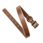 Leather Dog Collar - Natural