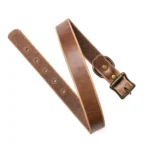 Matching Dog Collar & Leash Bundle - Natural