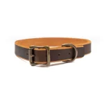 Leather Dog Collar - Haritage Brown - Image 3