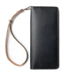 Leather Clutch in Black