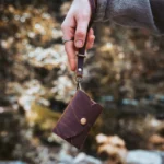 Women Leather Envelope Pouch - Heritage Brown - Image 2