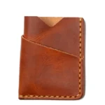 Leather Front Pocket Wallet - English Tan - Image 2