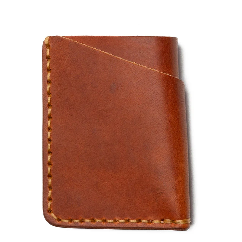leather-long-wallet-heritage-brown-dedo-leather (160) Leather Front Pocket Wallet - English Tan - Image 1