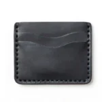 Leather ID Wallet - Black - Image 2