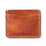 Leather ID Wallet - English Tan - Image 2