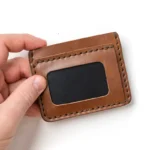 Leather ID Wallet - Natural - Image 5