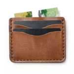 Leather ID Wallet - Natural