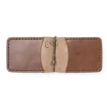 Leather Money Clip Wallet - Natural - Image 4