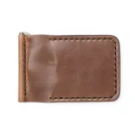 Leather Money Clip Wallet - Natural - Image 6