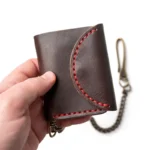 Leather Biker Wallet - Heritage Brown - Image 4