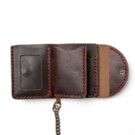 Leather Biker Wallet - Heritage Brown - Image 5