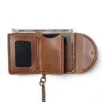 Leather Biker Wallet - Natural - Image 2