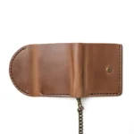 Leather Biker Wallet - Natural - Image 5
