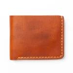 Traditional Bifold Leather Wallet - English Tan