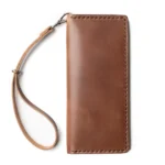 Leather Clutch in Natural