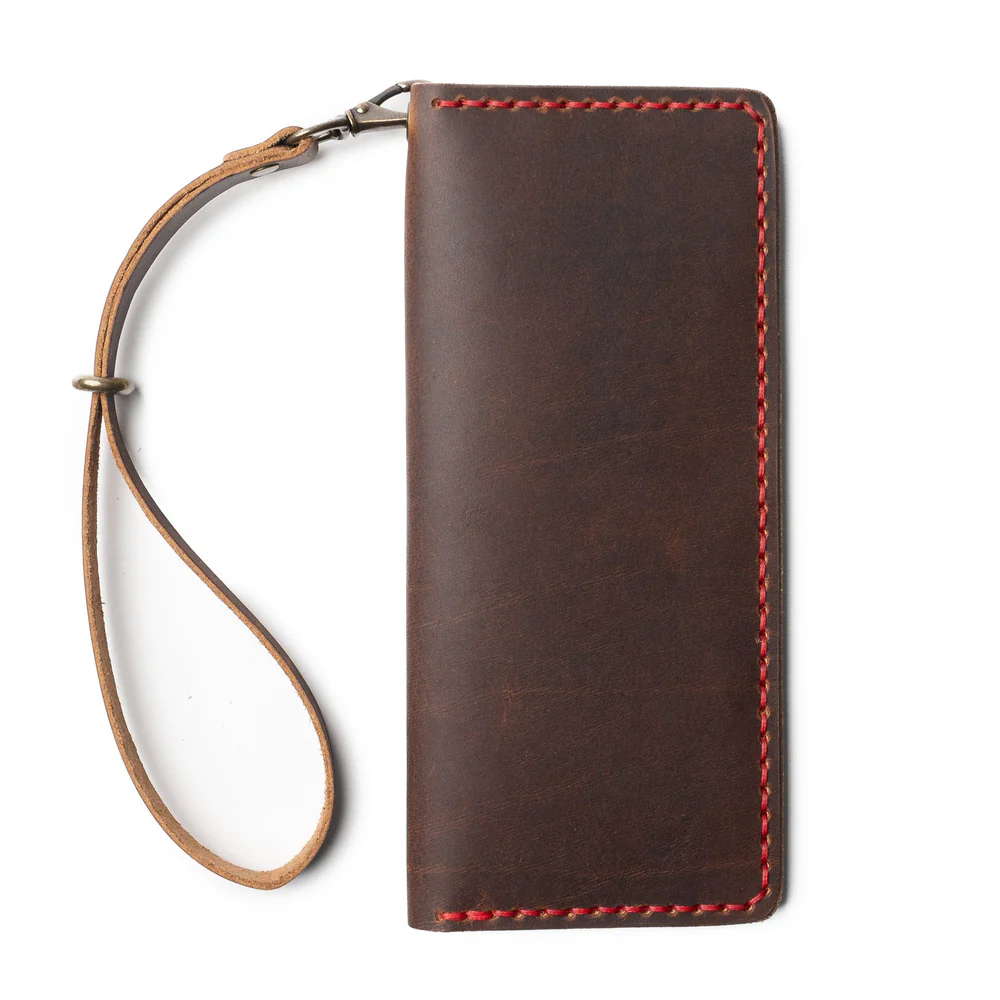 leather-long-wallet-heritage-brown-dedo-leather (310) Leather Clutch in Heritage Brown - Image 1