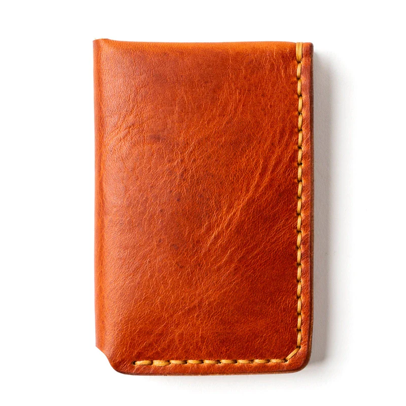 leather-long-wallet-heritage-brown-dedo-leather (94) Leather Vertical Wallet - English Tan - Image 1