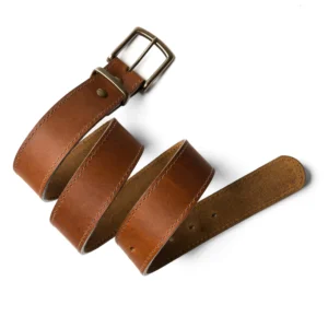 1.5" Vanguard Leather Belt - English Tan