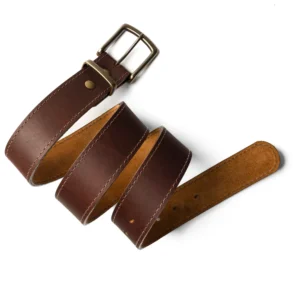 1.5" Vanguard Leather Belt - Heritage Brown