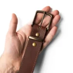1.5" Vanguard Leather Belt - Heritage Brown - Image 3