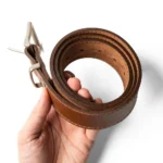 1.5" Vanguard Leather Belt - Natural - Image 4