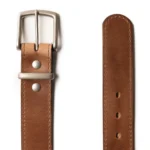1.5" Vanguard Leather Belt - Natural - Image 2