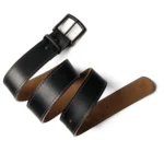 1.5" Vanguard Leather Belt - Black