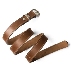 1" Vanguard Leather Belt - Natural