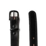 1" Vanguard Leather Belt - Black - Image 2