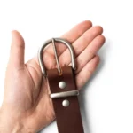 1.5″ Women’s Leather Belts - Heritage Brown - Image 3