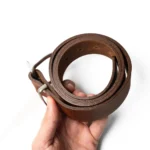 1.5″ Women’s Leather Belts - English Tan - Image 4