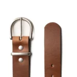 1.5″ Women’s Leather Belts - Natural - Image 2